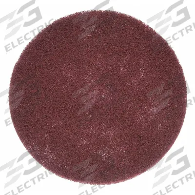 SCOTCH-BRITE High Strength Disc: 6 in x 1/4 in, Aluminum Oxide, Very Fine - General Purpose Surface-Conditioning Discs for All Metals