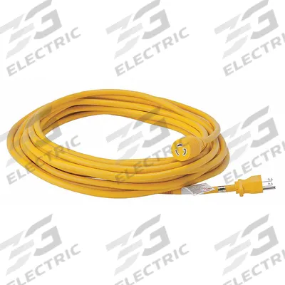 NOBLES Power Cord: 50 ft Overall Lg - Replacement Parts for Floor Cleaning Machines