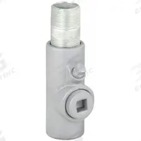 Sealing Fitting - Vertical and Horizontal: Iron, 3/4 in Trade Size, Male to Female (MPN EYM-75). Key specifications — Brand: APPLETON ELECTRIC; Connection Type: Threaded; Thread Gender: Male to Female; Ends - Hazardous Fittings: 3/4 in FNPT x 3/4 in MNPT; Material: Iron; Hazardous Location Rating: Class III; Thread Type: NPT; Standards: UL 886.