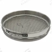 APPROVED VENDOR Standard Stainless Steel Cloth Test Sieve: Stainless Steel, 8 in Outside Dia (MPN 5FWT2). Key specifications — Screen Material: Stainless Steel; Brand: APPROVED VENDOR; Frame Material: Stainless Steel; Standards: ASTM E11; US Standard Screen Size: #6.