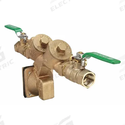 WILKINS Reduced Pressure Zone Backflow Preventer: 975XL2, Std Configuration, Bronze - Zurn RPZ Backflow Preventers