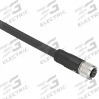 Cable Straight With Female M12 Conn 10M: M12 Female Straight X M12 Female Straight, 8 Pins, Black (MPN XZCP29P11L10). Key specifications — Cable Jacket Color: Black; End 1 Gender: Female; End 1 Mounting Orientation: Straight; End 2 Gender: Female; End 2 Mounting Orientation: Straight; End 2 Connection Type: M12; IP Rating: IP67; Brand: TELEMECANIQUE SENSORS.