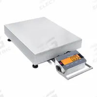 OHAUS Industrial Bench Scale: 19 3/4 in x 25 5/8 in, IP66/IP67, Front-Mounted, Stainless Steel (MPN i-D33XW300C1X5 AM). Key specifications — attr1341383: Ethernet; attr1341384: 0.1 lb/50 g; attr1341400: OHAUS; attr1383935: Stainless Steel.