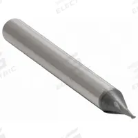 CLEVELAND Engraving Tool: Ball, Carbide, TiCN Coated, 0.021" Tip Dia, 1-1/2" OAL (MPN C70374)