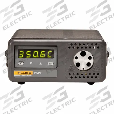 FLUKE CALIBRATION Drywall Temperature Calibrator: 14°F to 707°F /-10°C to 375°C - Single-Block Drywell Calibrators with Adjustable Setpoints