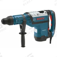 BOSCH Rotary Hammer Kit: SDS-Max, D-Handle, 1 7/8 in Capacity, 9.3 ft-lb, 14.5 A, 2,750 bpm, 120V AC (MPN RH850VC). Key specifications — attr79687: Yes; attr68352: Hammer & Rotate; attr68318: 1,380 to 2,750 bpm; attr113044: (1) Bare Tool; attr68378: 120V AC; attr68313: BOSCH.