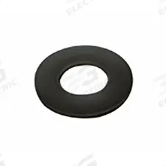 OILITE Thrust Washer: 1 1/2 in Bore, PEEK, 3 in OD, 0.125 in Thick, -40°F to 500°F, Black (MPN PT-2448-4B). Key specifications — System of Measurement: Inch; Standards: Reach Certified; Color: Black; Brand: OILITE.