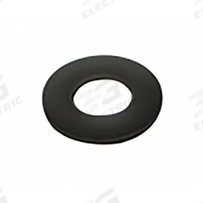 OILITE Thrust Washer: 1 1/2 in Bore, PEEK, 3 in OD, 0.125 in Thick, -40°F to 500°F - Low-Friction & Temperature-Resistant Plastic Thrust Washers