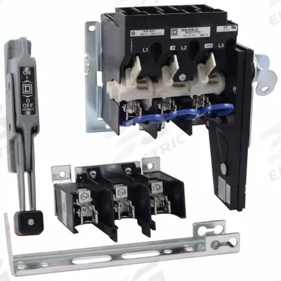 SQUARE D Disconnect Switch: Fusible, 100 A - Fusible Disconnect Switch Assemblies