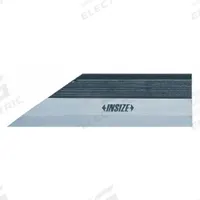 INSIZE Straight Edge: Metric/SAE, Not Certified, Satin, Stainless Steel, 3 micron, 5/16 in Wd (MPN 4700-250). Key specifications — attr950661: Chrome; attr950654: 3 micron; attr950652: Satin; attr950657: Metric/SAE; attr950658: Stainless Steel; attr950647: Not Certified; attr950649: Beveled; attr950662: INSIZE.