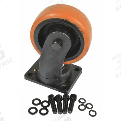 Dayton Swivel Caster Kit: MH2LEC112 - Casters & Wheels for Lift Tables & Pallet Positioners