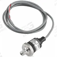 Pressure Transmitter: 0 psi to 1,000 psi, 4 to 20mA DC, Cable & Wire Leads, 1/8 in Male NPT (MPN G17M0142F21000#). Key specifications — Accuracy: ±0.5%; NEMA Rating: 4X; Burst Pressure: 5x Range; Calibration Certificate Included: No NIST-Traceable Calibration Certificate Included; IP Rating: IP67; Housing Material: Nylon; Output: 4 to 20mA DC; Overpressure: 2x Range.