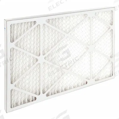 GRAINGER Pleated Air Filter: 22 in x 37 in x 2 in, MERV 8 - MERV 8 Pleated Air Filters