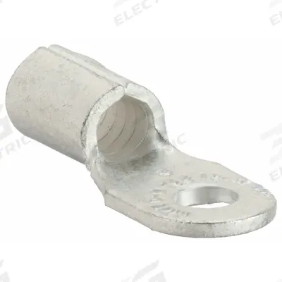 STA-KON Ring Terminal: Bare, #6 Stud Size, 12 AWG to 10 AWG Wire Sizes - Non-Insulated Ring Terminals