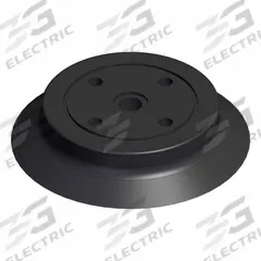 SMC Vacuum Pad: Bellows, w/o Adapter, 80 mm Pad Dia, Silicone, Black, 40, 16.5 mm Pad Ht, ZP (MPN ZP80HS). Key specifications — attr1019101: ZP80HS; attr1019103: SMC; attr1019107: 40.