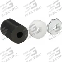 APPROVED VENDOR Bolt Hole Caster Expanding Sleeve Kit: 2 1/2 in Stem Lg, Carbon Steel, Rubber, Round (MPN 442R60). Key specifications — Brand: APPROVED VENDOR; Hardware Material: Carbon Steel.