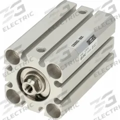 SMC Compact Cylinder: 20 mm Bore Dia, 50 mm Stroke Lg, Tapped Hole/Through Hole Mounting, Aluminum (MPN CDQSB20-50D). Key specifications — attr946022: Through Hole; attr946024: Single Rod; attr946038: CQS; attr1123057: Rotating Rod; attr945997: SMC.