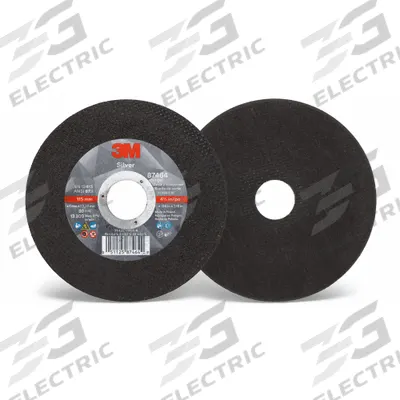 3M Abrasive Cut-Off Wheel: Type 1, 4 1/2" x 0.04" x 7/8", Ceramic, 60 Grit - Cool-Cutting Cut-Off Wheels for Carbon & Stainless Steel