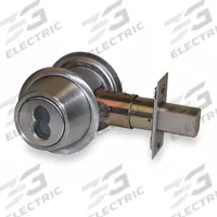FALCON LOCK Deadbolt Lock: Cylindrical, Core Not Included, SFIC, 1 3/8 in Door Thick - Max, Chrome (MPN D231B 626). Key specifications — ADA Compliant: Yes; Brand: FALCON LOCK; Cylinder Core Type: Small Format Interchangeable Core Cylinder; Finish: Satin Chromium-Plated; Keyway Type: None; Visual Indicator Message: No Message; Includes Core: Core Not Included; Ligature Resistance: Not Ligature-Resistant.