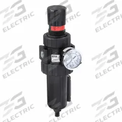 PARKER Filter-Regulator: 07E Series, 1/2 in NPT, 90 cfm, 5 micron, 250 psi Max Op Pressure, Zinc (MPN 07E38B18AC). Key specifications — attr109419: PARKER; attr109429: Zinc; attr109463: Yes; attr109467: Nitrile; attr109468: 07E.
