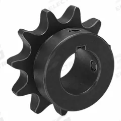 TRITAN Sprocket: 60, For 3/4 in Chain Pitch, 1 1/8 in Bore Dia, 11 Teeth, 2.663 in Pitch Dia, Steel (MPN 60BS11H X 1 1/8). Key specifications — Brand: TRITAN.