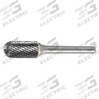 WIDIA Carbide Bur: Ball-Nosed Cylinder, SC-3L6, Double Cut, 3/8" x 3/4" Head, 1/4" Shank (MPN M41297). Key specifications — Trade Number: SC-3L6; Brand: WIDIA METAL REMOVAL.