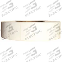 APPROVED VENDOR Barcode Printer Label: 2 1/4 in Label Wd, 1 1/4 in Label Ht, White, 3 in Core Dia. (MPN 60DX22). Key specifications — Brand: APPROVED VENDOR; Label Color: White; Perforation: Perforated; Adhesive Material: Permanent; Label Finish: Matte.