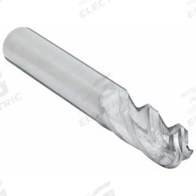 APPROVED VENDOR Ball End Mill: Carbide, 4 Flute, 1/8" Mill Dia, 1/2" LOC, 1-1/2" OAL (MPN 223-001020) - General Purpose Carbide Ball End Mills