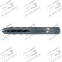OSG Straight Flute Tap: 3/8"-16 UNC, 2B+, 4 Flute, Plug Chamfer, High Speed Steel (MPN 1591300)