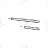 PATLITE LED Light: Linear, LED, 2,600 lm Max Brightness, 6500K, Bracket, 25 W Watt, 24V DC ±10% (MPN CLK6C-24AG-CD). Key specifications — attr565515: PATLITE; attr565521: 4-Pin M12 Plug; attr565528: IP69K; attr565532: Tempered Glass; attr565541: 24V DC ±10%; attr872694: Flood; attr872695: 24VDC; attr1135070: 4-Pin M12 Plug w/o Leads.