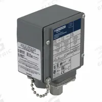 TELEMECANIQUE SENSORS Dual Stage Pressure Switch: 5 psi – 250 psi, 9012G Series, 1/4-18" FNPT (MPN 9012GKW6). Key specifications — Brand: TELEMECANIQUE SENSORS; Pressure Connection Type: 1/4-18" FNPT.