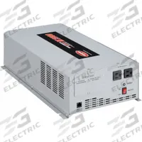 TUNDRA Inverter: Modified Sine Wave, Terminal Blocks, 2,500 W Continuous Output Power, 3 Outlets (MPN M2500). Key specifications — Brand: TUNDRA; DC Connection: Terminal Blocks; Input Voltage: 12V DC; Inverter Output Form: Modified Sine Wave; Output Frequency: 60 Hz; Output Voltage: 120V AC.