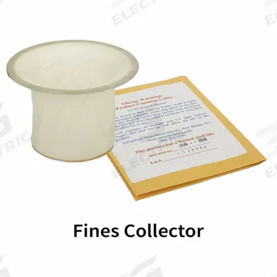 ADVANTECH Fines Collector: 1/4 in Overall Dp, 3 in Overall Dia - Fine Particle Collectors