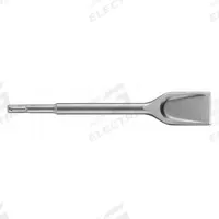BOSCH Chisel Bit: 1 1/2 in Head Wd, 10 in Overall Lg, 25/64 in Shank Dia (MPN HS1425). Key specifications — attr253714: Chiseling Concrete/Block/Brick; attr277143: BOSCH.