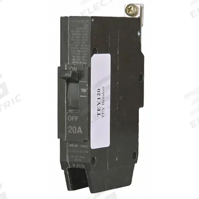 GE Molded Case Circuit Breaker: 30 A Amps, 18kA at 277V AC, Fixed, Lug - TEY-Frame GE Molded Case Circuit Breakers