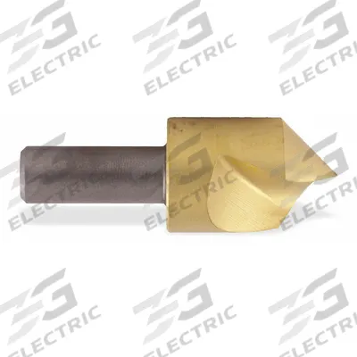 KEO Countersink: 100°, 1 Flute, 3/4 in Body Dia - Fast-Cutting Single-Flute Countersinks