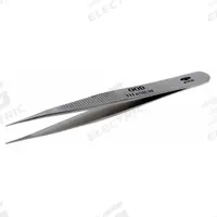 AVEN Tweezers: Titanium, Point, Straight Tip, 1.06 mm Tip Thick (MPN 18037TT). Key specifications — attr1002355: Titanium; attr1002345: AVEN; attr1002348: Titanium; attr1002358: Serrated; attr1002361: 00D; attr1024781: Standard.