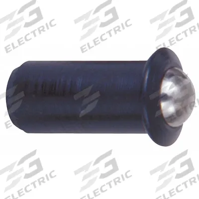 TE-CO Ball Plunger: Press Fit, Steel Body w/ SS Ball, 5/16 in Body Dia - Press-Fit Ball Plungers