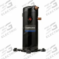COPELAND Compressor: Scroll, 42,200 BtuH Cooling, 2 33/50 hp, 1/2 in Discharge Line Connection Size (MPN ZR32K5E-PFV-800). Key specifications — Manufacturer Part Number: ZR32K5E-PFV-800; Brand: COPELAND; Compressor Protection: Hermetic; For Refrigerant Type: R-407C.