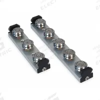 BISHOP-WISECARVER Linear Guide Carriage Assembly: SW, Size 2, 3-Roller Assembly, Ball (MPN UT2WPAXS). Key specifications — For Use With: Vee Profile; Product Type: Ball; Carriage Material: Aluminum; For Rail Size: Size 2.