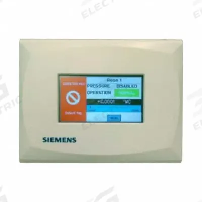 Siemens Room Condition Monitor: +/- 0.10" WC (25 Pa), BACnet/P1, Terminal Block - Siemens Room Condition Monitors