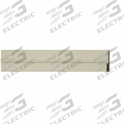 ACROVYN Edge Cover: PETG, Edge, 10 ft Panel Size, Eggshell, 0.04 in Thick - PETG Wall Panels & Coverings Trim
