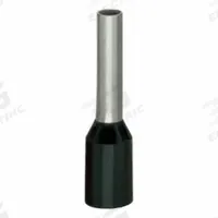 WAGO Wire Ferrule: 16 AWG Max Wire Size, Holds 1 Wire, Black, Polypropylene, 0.07 in Ferrule Dia (MPN 216-204-WWG). Key specifications — Brand: WAGO.