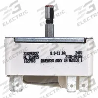 ELECTROLUX Surface Element Switch: Mfr Part # 318293827. Key specifications — Manufacturer Part Number: 318293827; Brand: ELECTROLUX; Product Type: Surface Element Switch.