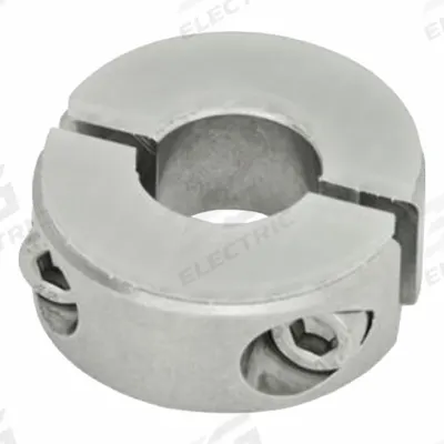 JW WINCO Shaft Collar: 2-Piece, Stainless Steel, Clamp-On, 12 mm Bore Dia - Stainless Steel Vibration- & Sound-Damping Shaft Collars