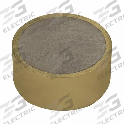 MAG-MATE Rare Earth Magnet: Neodymium, 1/2 in Outside Dia, 0.25 in Thick, Shielded Magnet - Disc Rare Earth Magnets