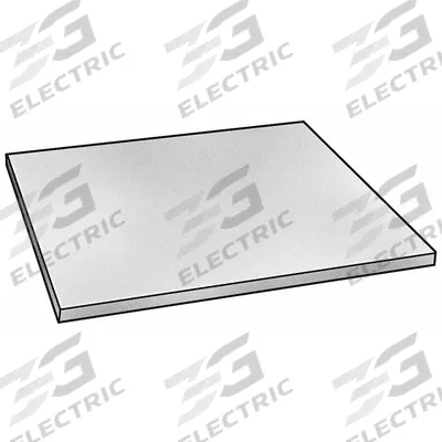 PEI Sheet: 0.125 in Thick, 24 in x 24 in, Amber, Opaque, 17,000 psi Tensile Strength - PEI Sheets & Bars