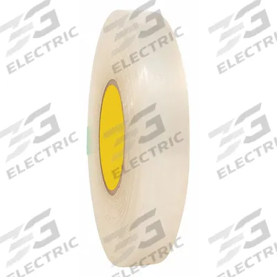 APPROVED VENDOR Foam Tape: Firm, Permanent, 3/4 in Wd, 5 1/2 yd Lg, 40 mil Thick, Closed - Transparent Double-Sided Foam Tape