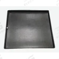 DIVERSITECH Condensate Drain Pan: Plastic, 38 in L x 38 in W x 2 in D, Long Side Discharge (MPN 6-3636L). Key specifications — Brand: DIVERSITECH; Color: Black.