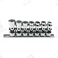 PROTO Socket Set: 3/8 in Drive, 7 Piece, 12-Point, Metric, 9 mm to 15 mm (MPN J52200). Key specifications — attr1224269: 3/8 in; attr1204685: Not Tether Capable; attr1204650: 9 mm to 15 mm; attr1204673: Socket Bits Not Included; attr1204688: PROTO; attr1206170: Flex Sockets.
